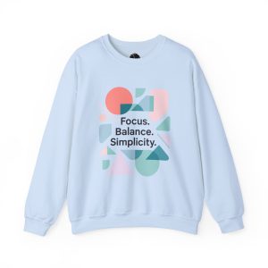 minimalist crewneck sweatshirt