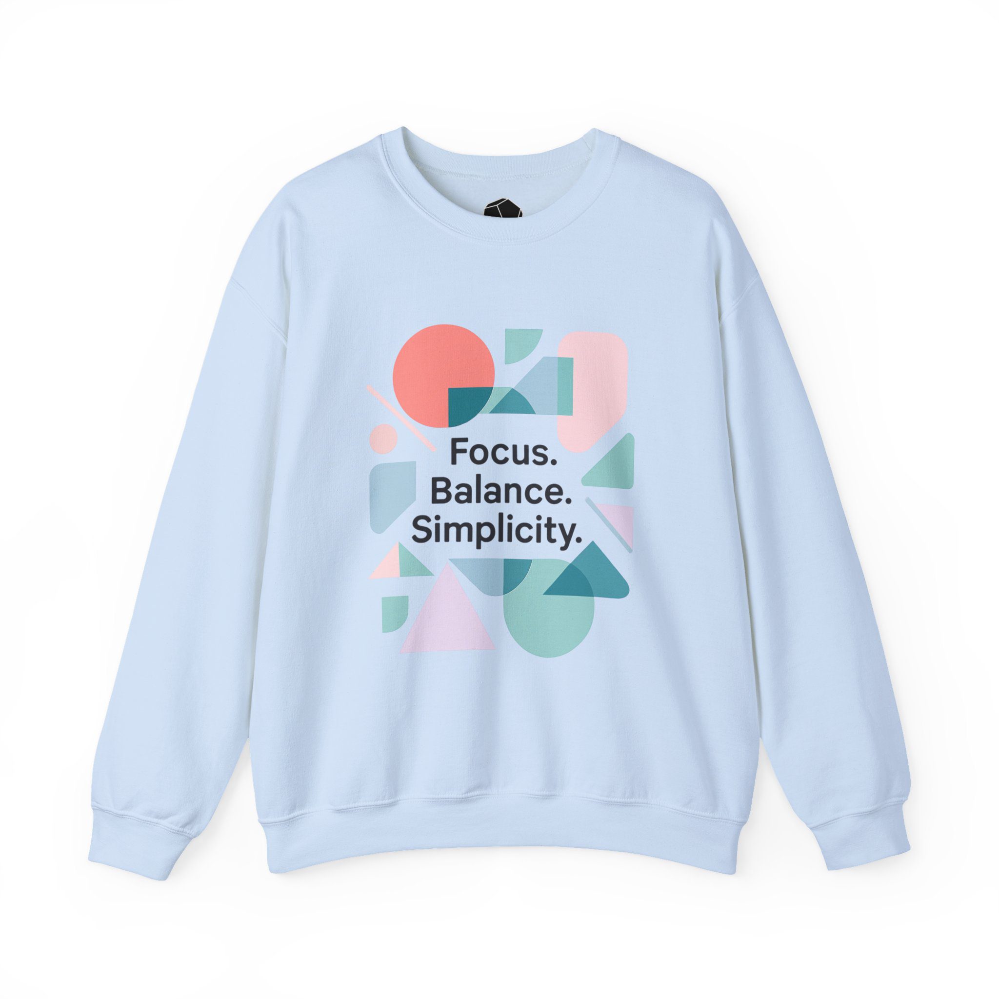 minimalist crewneck sweatshirt