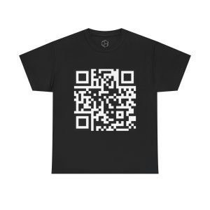 QR Code Tee — Scan to Shop Oblitex