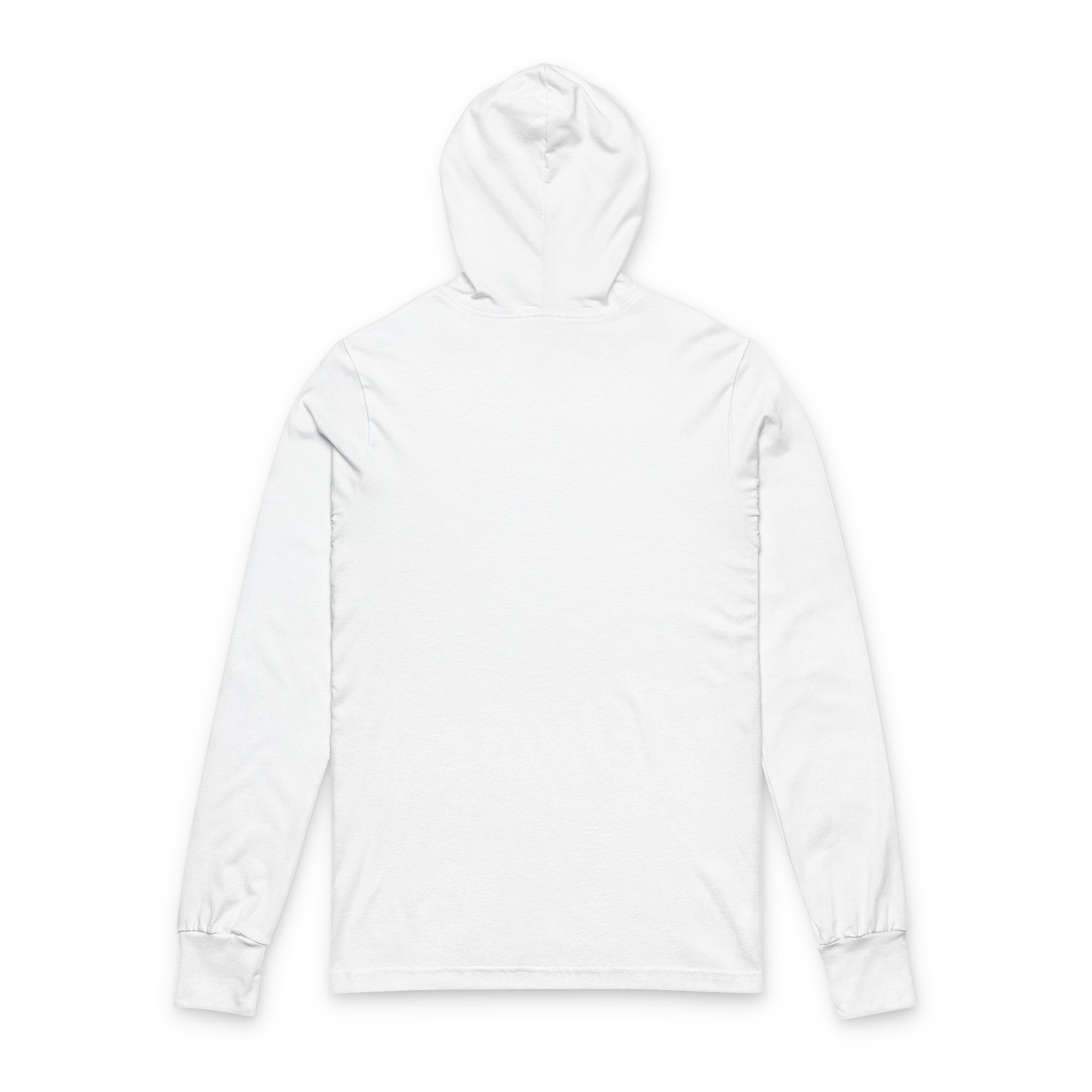 Ride the Wave Hooded Long Sleeve Tee — Minimal Surf Graphic - Image 2